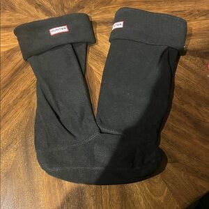 Hunter Black Boot Socks Women’s shoe size 8-10